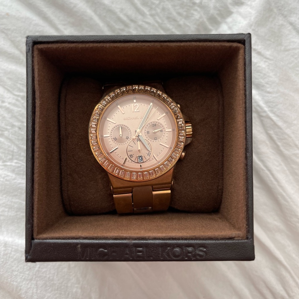 Michael Kors | Women’s Dylan Rose Gold Tone MK-5412 Watch Stainless Steel